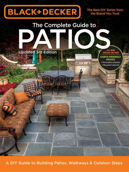 Title details for Black & Decker Complete Guide to Patios-- by Editors of Cool Springs Press - Available